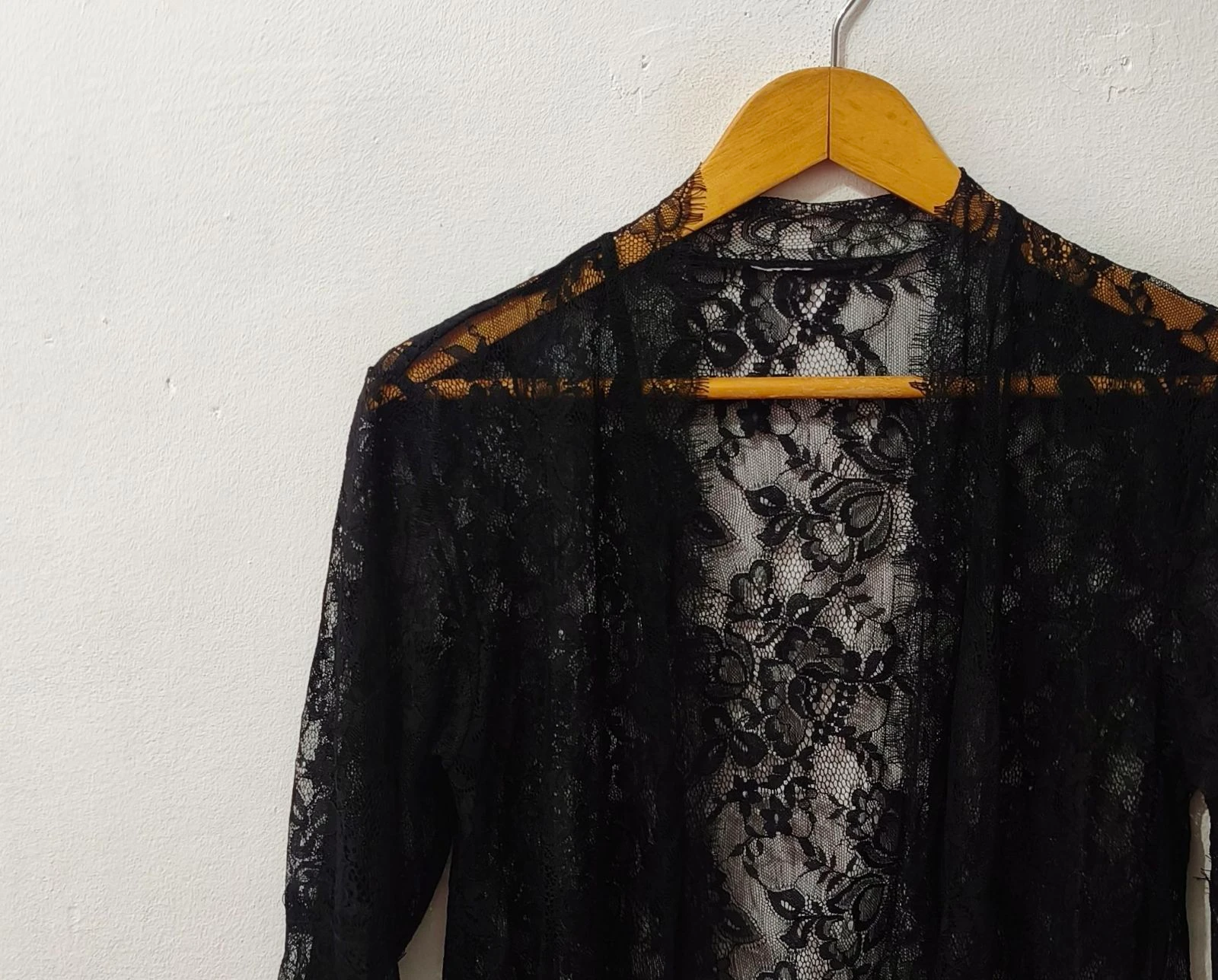 Black beach caftan for women Size M-L – photo 4
